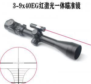 3-9x40帶紅激光一體式瞄準鏡  其他型號咨詢客服