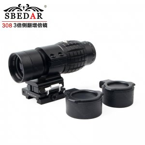3倍鏡308側(cè)翻全息狙擊瞄準增倍鏡