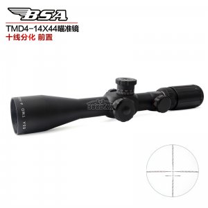 4-14X44側(cè)調(diào)焦前置數(shù)字分化印字瞄準鏡